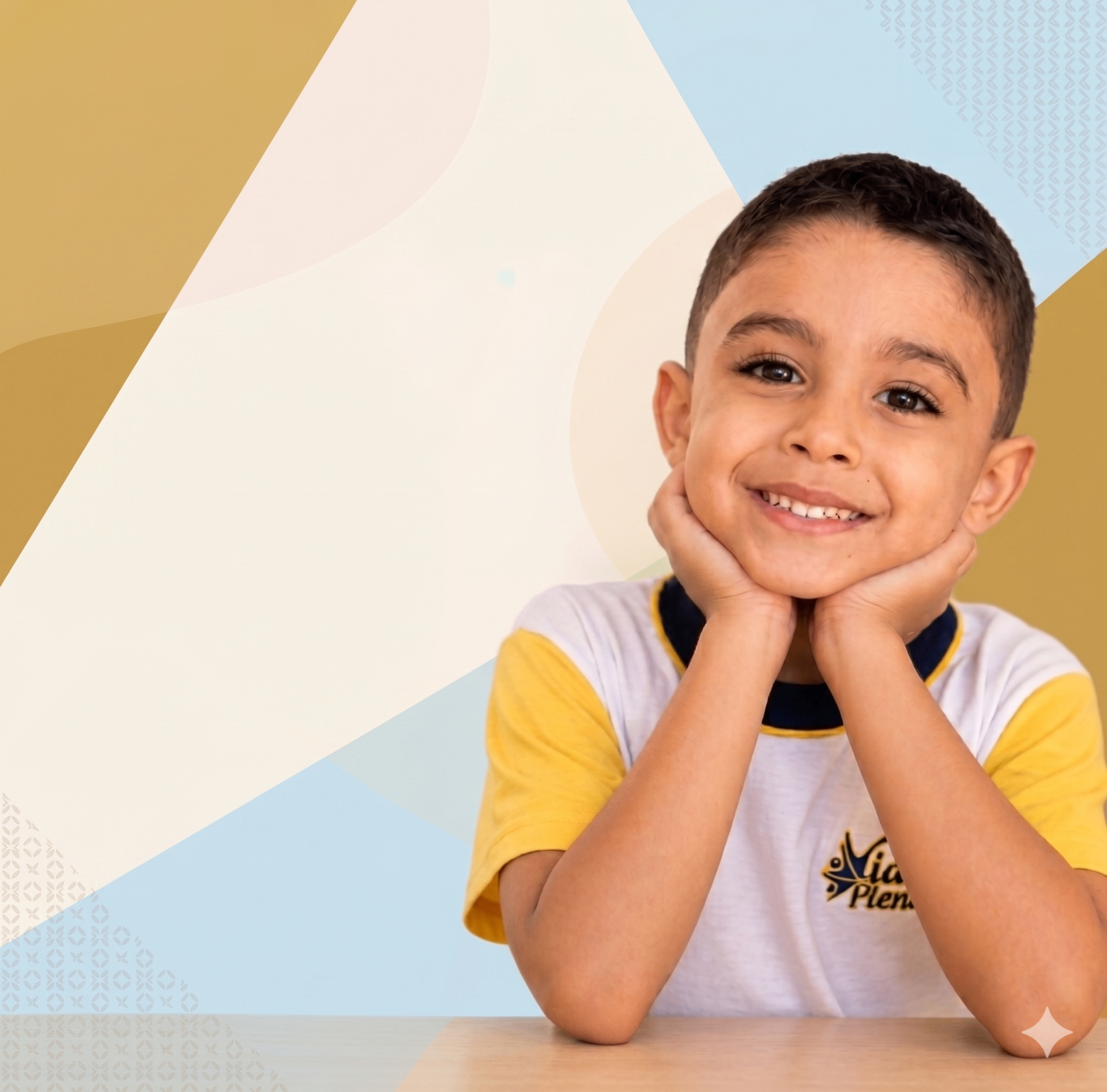 Crianças felizes aprendendo no Instituto Vida Plena